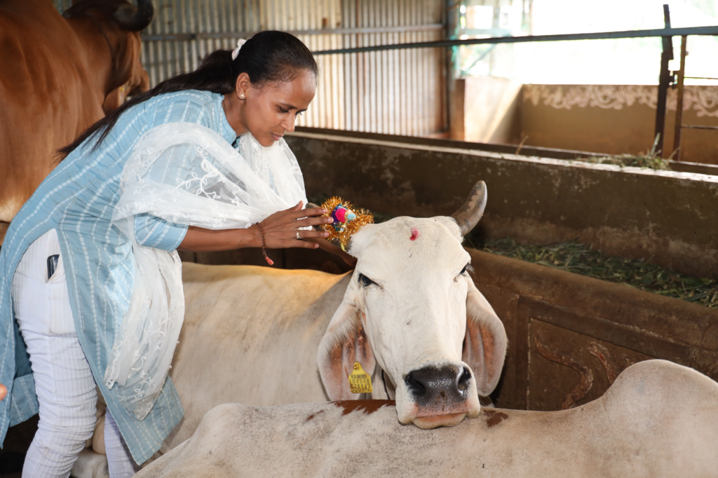 Raksha Bandhan celebration at Shri Leela Gaudham