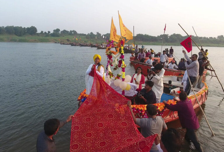 Maa Narmada conservation activity