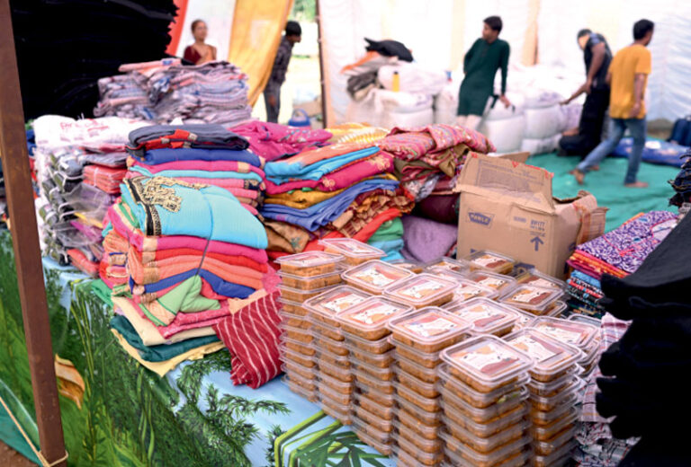 Community support and food seva