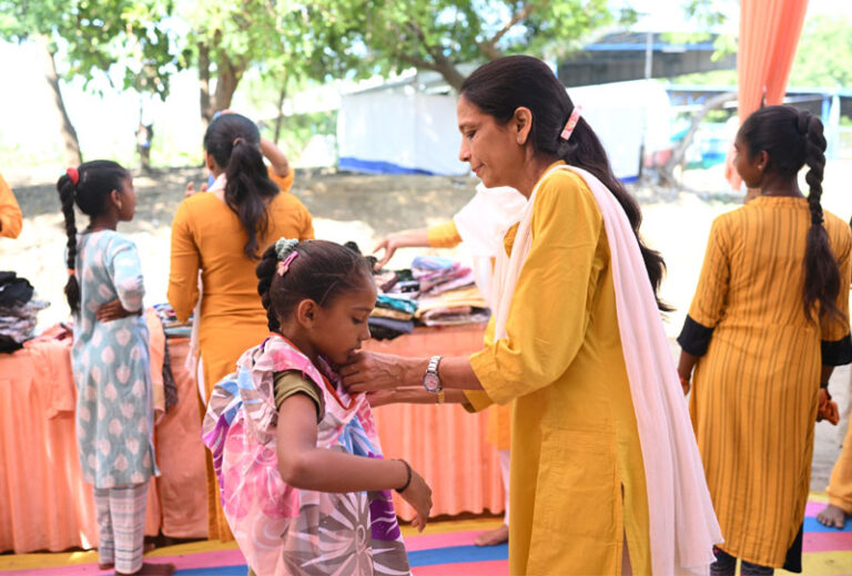 Food and essential support distribution