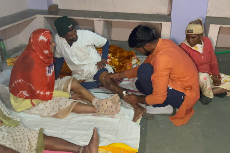 Care and support for Narmada Parikrama yatris